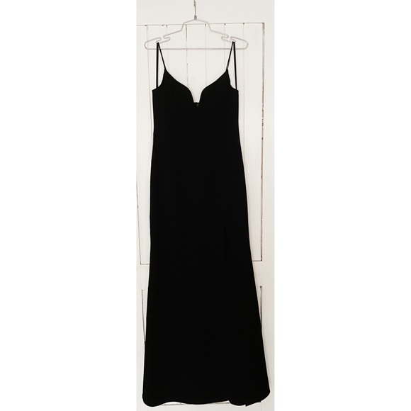NWT JILL JILL STUART Sweetheart Neck Gown in Black - Picture 3 of 3